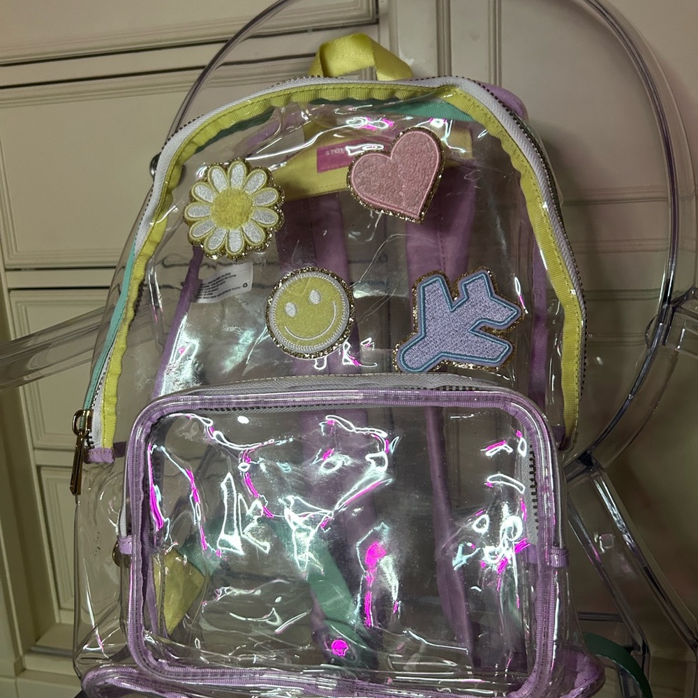 Stoney Clover Lane x Target Clear/Transparent Lavender Backpack